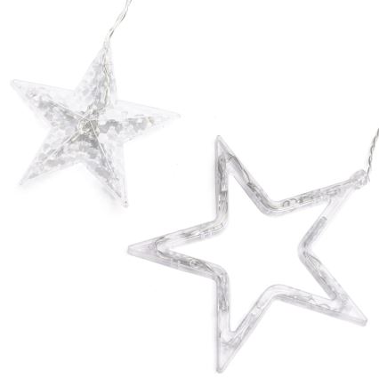 Aigostar - LED Venkovní vánoční řetěz 120xLED/8 funkcí 3x0,6 m IP44 teplá bílá + dálkové ovládání