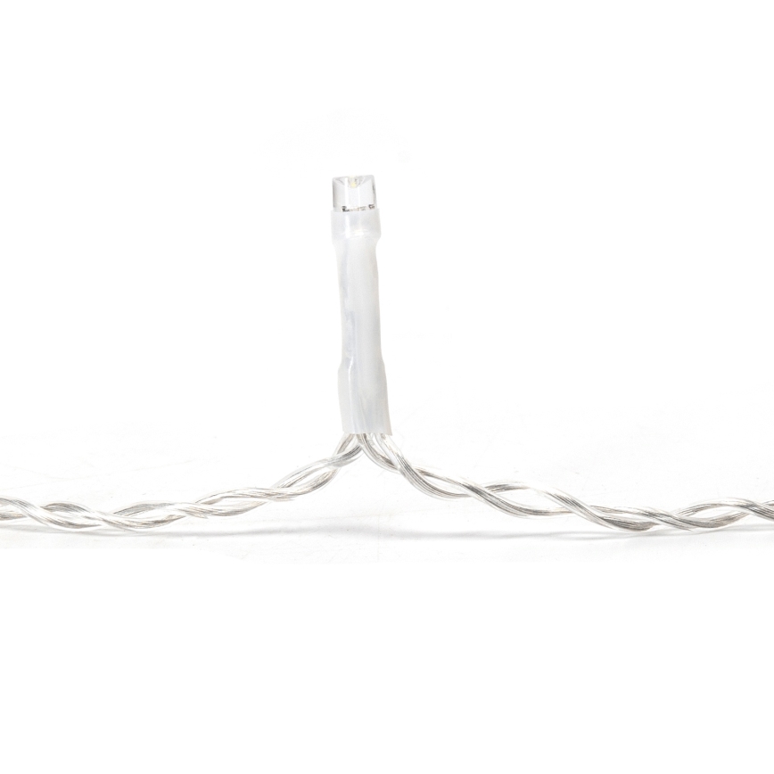 Aigostar - LED Venkovní vánoční řetěz 300xLED/6W/230V/8 funkcí 15x0,4m IP44 studená bílá