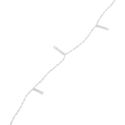 Aigostar - LED Venkovní vánoční řetěz 300xLED/8 funkcí 3x1m IP44 studená bílá + dálkové ovládání