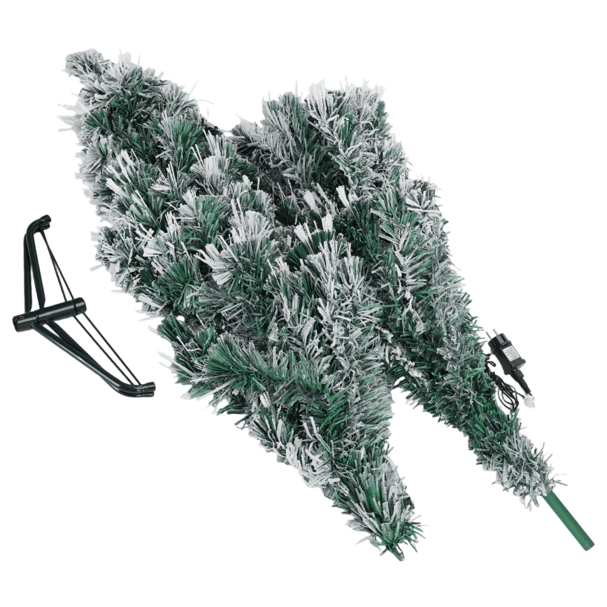 Aigostar - LED Venkovní vánoční stromek 245xLED/8 funkcí 2,1 m IP44 studená bílá