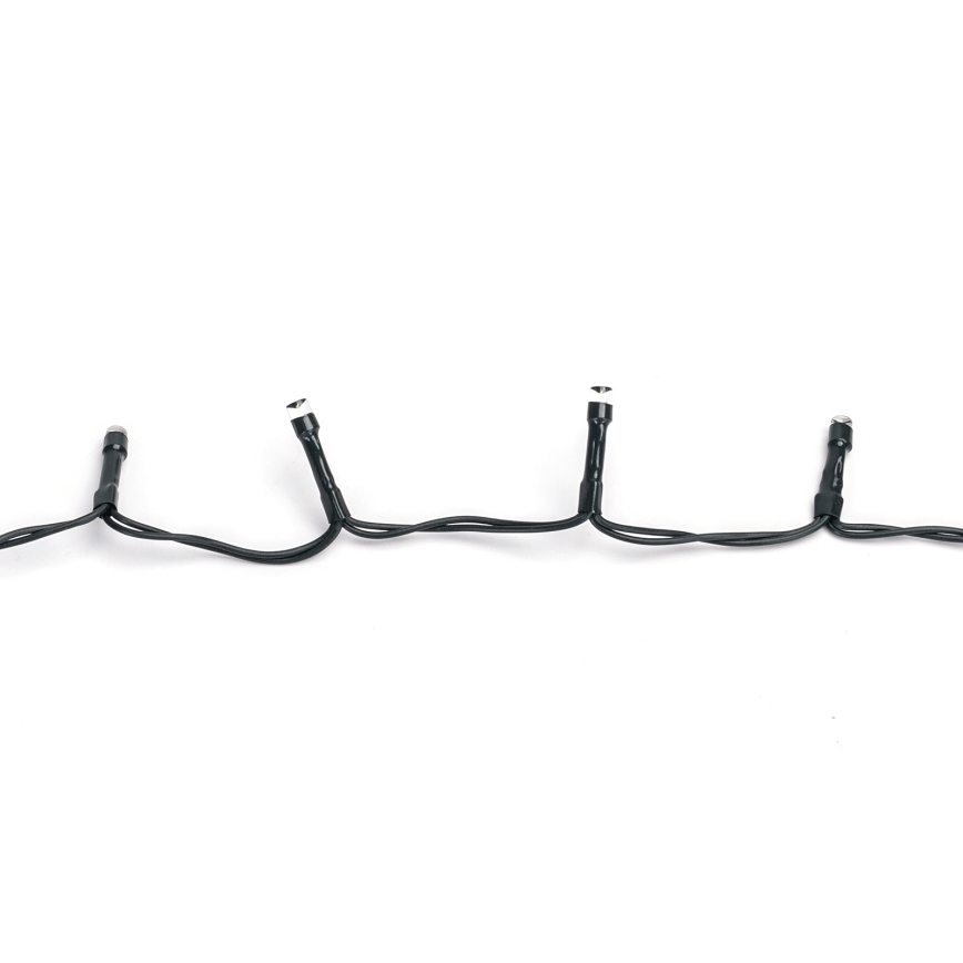 Aigostar - LED Venkovní vánoční řetěz 100xLED/8 funkcí 3xAA 5,3 m IP44 teplá bílá