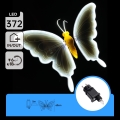 Aigostar - LED Venkovní dekorace 372xLED 60 cm IP44 motýl/studená bílá
