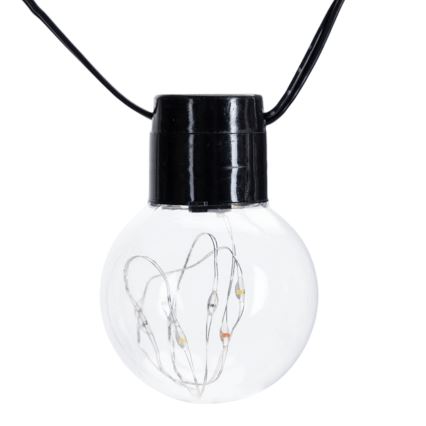 Aigostar - LED Venkovní dekorační řetěz 160xLED 10m IP44 teplá bílá