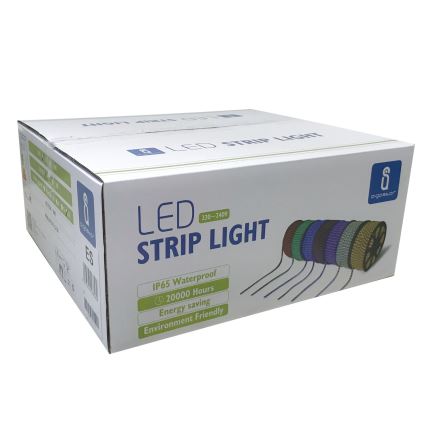 Aigostar - LED Venkovní pásek 50m LED/300W/230V modrá IP65
