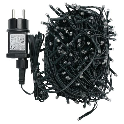 Aigostar - LED Venkovní  řetěz 200xLED/8 funkcí 20m IP44 studená bílá