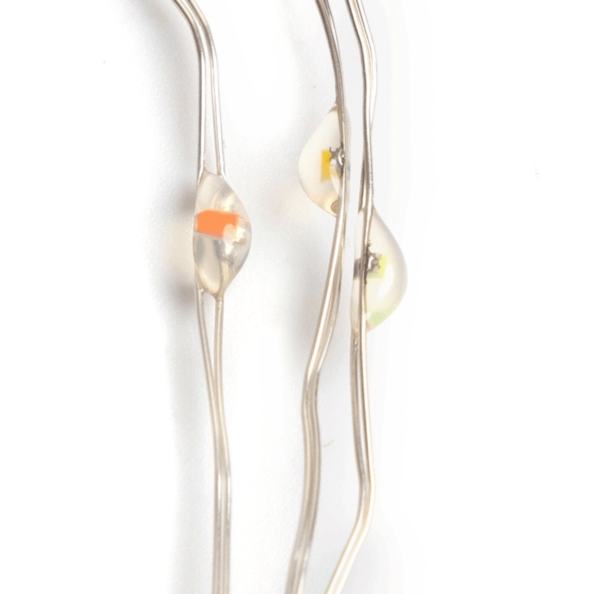 Aigostar - LED Venkovní  řetěz 50xLED/8 funkcí 3xAA 5,3m IP44 multicolor