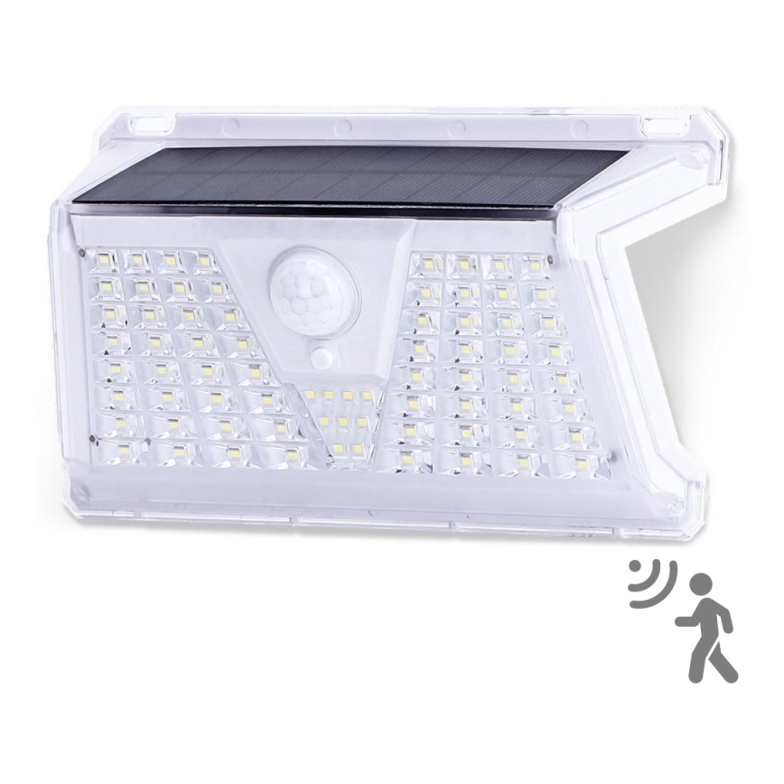 Aigostar - LED Venkovní solární svítidlo se senzorem LED/2,4W/5V 1200 mAh IP65