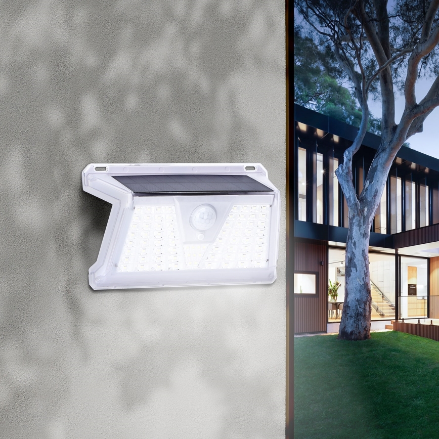 Aigostar - LED Venkovní solární svítidlo se senzorem LED/2,4W/5V 1200 mAh IP65