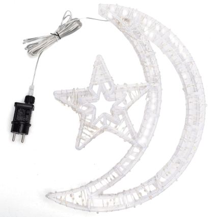 Aigostar - LED Venkovní vánoční dekorace 540xLED/6W/230V 43 cm IP44 teplá bílá měsíček