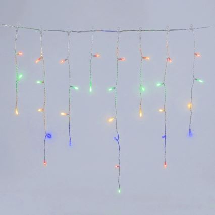 Aigostar - LED Venkovní vánoční řetěz 100xLED/8 funkcí 3xAA 8x06m IP44 multicolor
