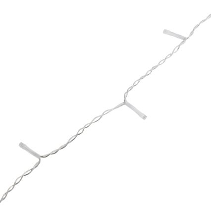 Aigostar - LED Venkovní vánoční řetěz 300xLED/8 funkcí 3xAA 18x0,6 m IP44 teplá bílá