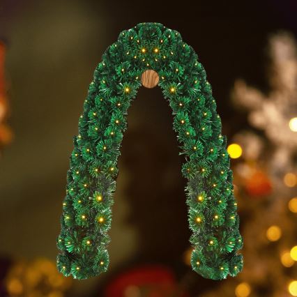 Aigostar - LED Venkovní vánoční dekorace 112xLED/3,6W/230V 2m IP44 teplá bílá