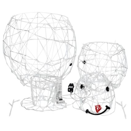 Aigostar - LED Venkovní vánoční dekorace 3,6W/31/230V 2700K 120 cm IP44 sněhulák