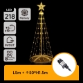 Aigostar - LED Venkovní vánoční dekorace LED/3,6W/31/230V 2700K 150 cm IP44