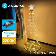 Aigostar - LED Venkovní vánoční dekorace LED/3,6W/31/230V 2700K 180 cm IP44