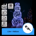 Aigostar - LED Venkovní vánoční dekorace LED/3,6W/31/230V 6500K 60 cm IP44 sněhulák