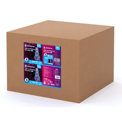 Aigostar-LED Venkovní vánoční dekorace LED/3,6W/31/230V 6500K 90cm IP44 sněhulák