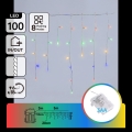 Aigostar - LED Venkovní vánoční řetěz 100xLED/8 funkcí 3xAA 8x06m IP44 multicolor