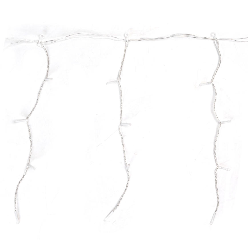 Aigostar - LED Venkovní vánoční řetěz 100xLED/8 funkcí 5x0,4m IP44 studená bílá