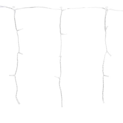 Aigostar - LED Venkovní vánoční řetěz 100xLED/8 funkcí 5x0,4m IP44 teplá bílá