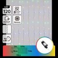 Aigostar - LED Venkovní vánoční řetěz 120xLED/8 funkcí 3,9x1,2m IP44 multicolor