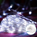 Aigostar - LED Venkovní vánoční řetěz 150xLED/8 funkcí 15,3m IP44 studená bílá