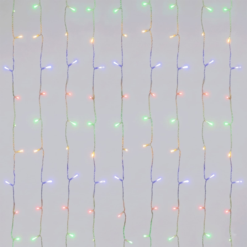 Aigostar - LED Venkovní vánoční řetěz 156xLED/8 funkcí 4,2x1,2m IP44 multicolor