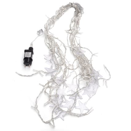 Aigostar - LED Venkovní vánoční řetěz 168xLED/8 funkcí 3x1,5m IP44 teplá bílá hvězdy