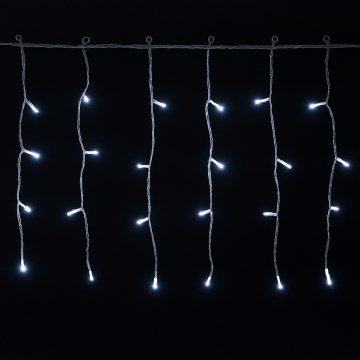 Aigostar - LED Venkovní vánoční řetěz 200xLED/3,6W/230V/8 funkcí 10x0,4m IP44 studená bílá