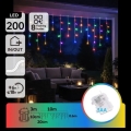 Aigostar - LED Venkovní vánoční řetěz 200xLED/8 funkcí 3xAA 13x0,6 m IP44 multicolor