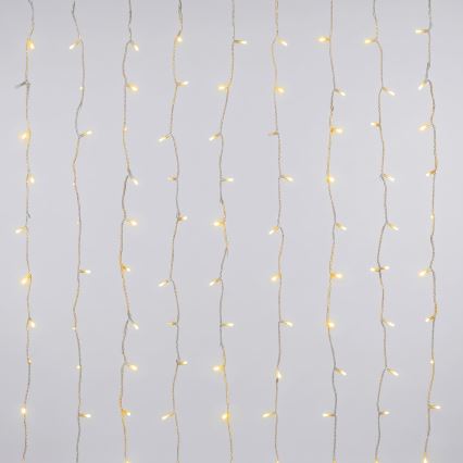 Aigostar - LED Venkovní vánoční řetěz 200xLED/8 funkcí 3xAA 5x2m IP44 teplá bílá