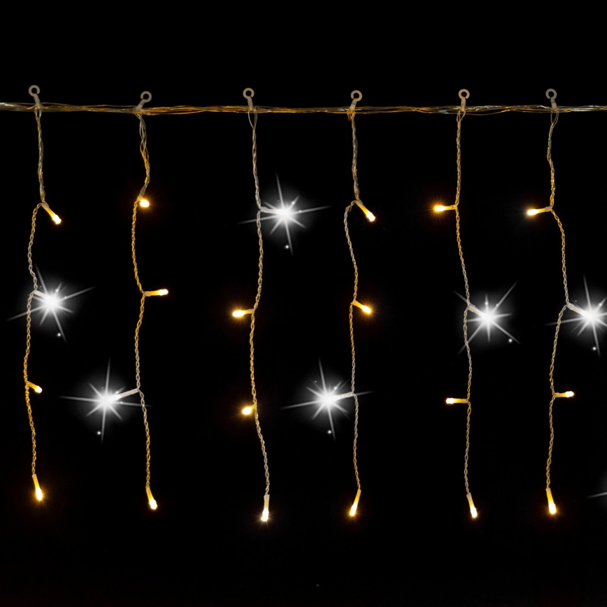 Aigostar - LED Venkovní vánoční řetěz 200xLED 8x0,4m IP44 teplá bílá