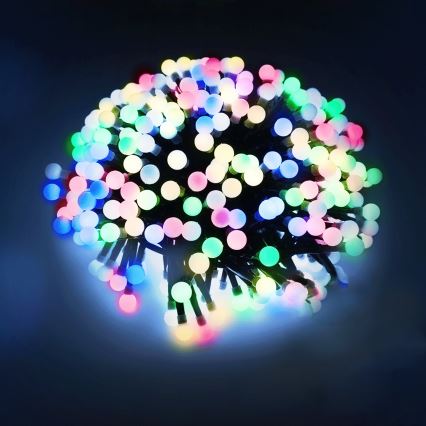 Aigostar - LED Venkovní vánoční řetěz 25xLED/8 funkcí 3xAA 2,8m IP44 multicolor