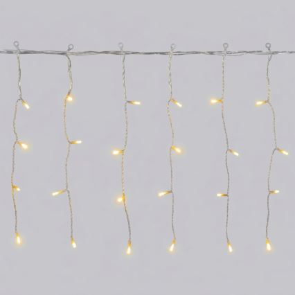 Aigostar - LED Venkovní vánoční řetěz 300xLED/8 funkcí 18x0,4m IP44 teplá bílá