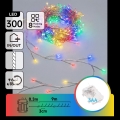 Aigostar - LED Venkovní vánoční řetěz 300xLED/8 funkcí 3xAA 9,3m IP44 multicolor