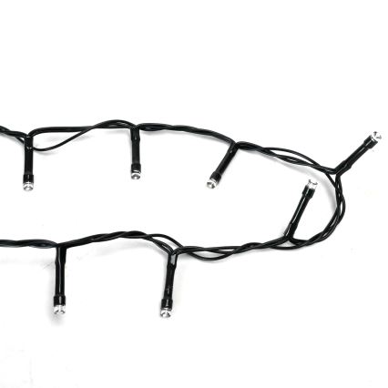 Aigostar - LED Venkovní vánoční řetěz 400xLED/8 funkcí 4xAA 20,3 m IP44 teplá bílá