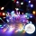 Aigostar - LED Venkovní vánoční řetěz 50xLED/8 funkcí 3xAA 5,3m IP44 multicolor