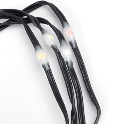 Aigostar - LED Venkovní vánoční řetěz 50xLED/8 funkcí 3xAA 5,3m IP44 multicolor