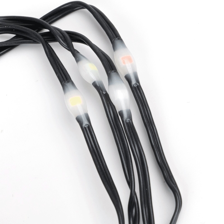 Aigostar - LED Venkovní vánoční řetěz 50xLED/8 funkcí 3xAA 5,3m IP44 multicolor