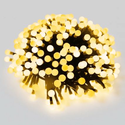 Aigostar - LED Venkovní vánoční řetěz 50xLED/8 funkcí 8m IP44 teplá bílá