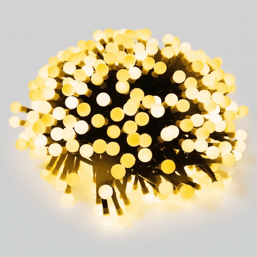 Aigostar - LED Venkovní vánoční řetěz 50xLED/8 funkcí 8m IP44 teplá bílá