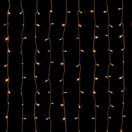 Aigostar - LED Venkovní vánoční řetěz 558xLED 3x1,8m IP44 teplá bílá