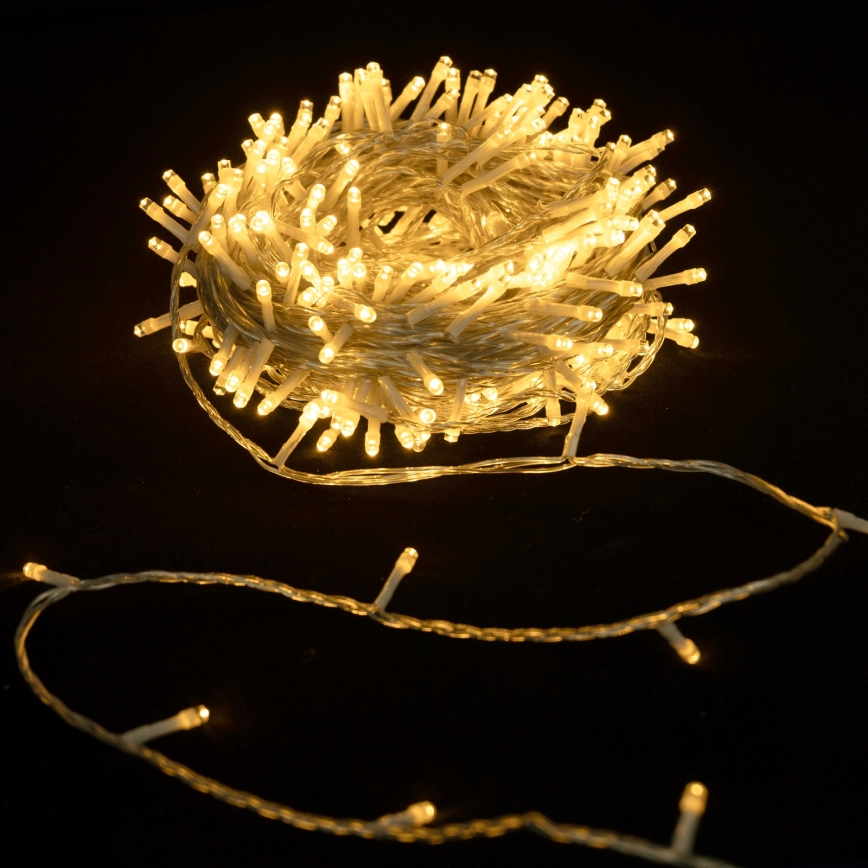 Aigostar - LED Venkovní vánoční řetěz 600xLED 30m IP44 teplá bílá