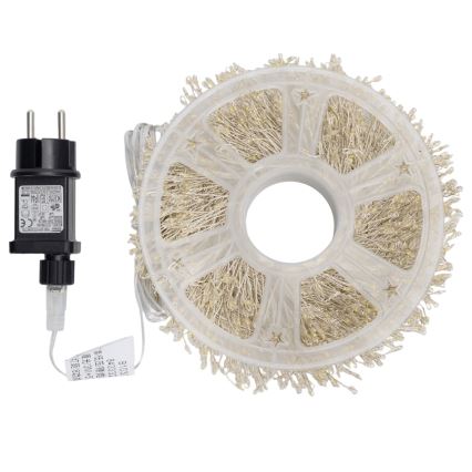 Aigostar - LED Venkovní vánoční řetěz 800xLED/8 funkcí 23m IP44 teplá bílá