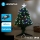 Aigostar - LED Venkovní vánoční stromek LED/3,6W/230V 60 cm IP44 studená bílá