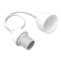 Aigostar - Napájecí kabel 1xE27/60W/250V bílá