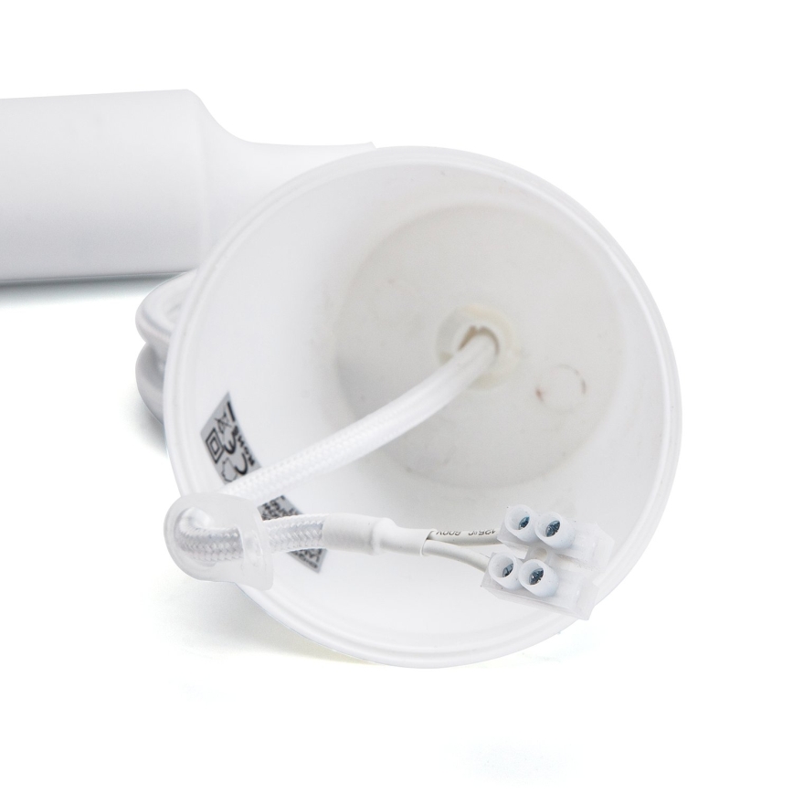 Aigostar - Napájecí kabel 1xE27/60W/250V bílá