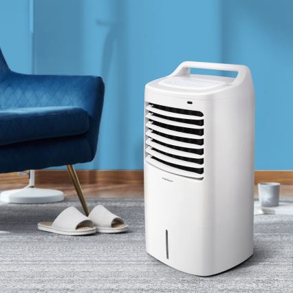 Aigostar - Ochlazovač vzduchu 60W/230V bílá + dálkové ovládání