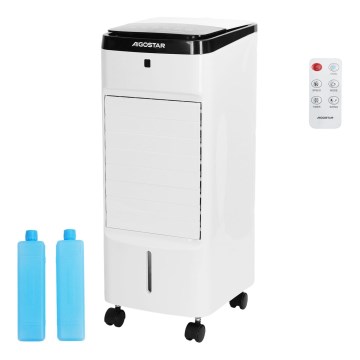 Aigostar - Ochlazovač vzduchu 60W/230V bílá + dálkové ovládání