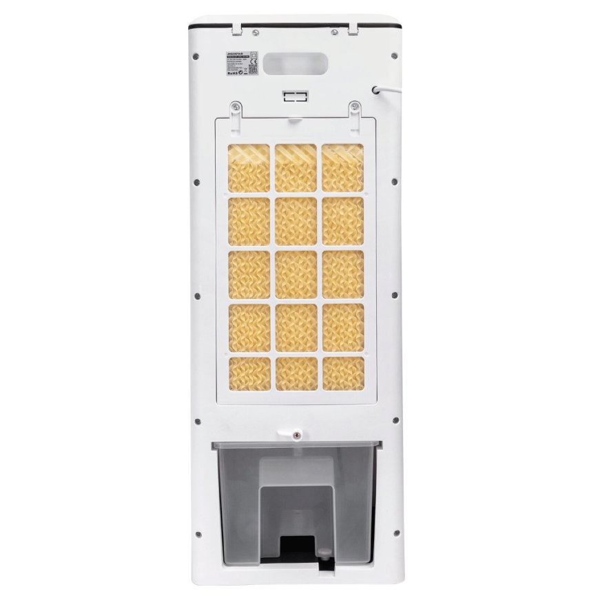 Aigostar - Ochlazovač vzduchu 80W/230V bílá + dálkové ovládání